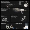 OnePlus Buds Pro 3 Bluetooth TWS in-Ear Buds - Dual Drivers, Dual - Image 7