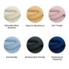 FRESH FROM LOOM Face Towel Set of 6pc - Navy Blue | 100% Cotton | - Image 8
