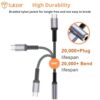 Tukzer Type C to 3.5mm Audio Jack Cable, DAC Headphone/Earphone C - Image 4