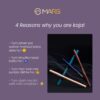 MARS Won't Smudge Won't Budge Smooth Glide Matte Kajal Pencil | - Image 3