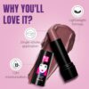 Elle 18 Color Pop Matte Lip Color|| W12|| Mauve Date|| 4.3 g - Image 6
