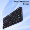 ZEBRONICS K4000MW Wireless Keyboard with 2 Bluetooth & 2.4 GHz - Image 6