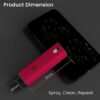 Portronics Swipe 2 Screen Cleaner & Duster with Refillable Spray - Image 8
