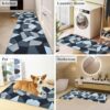 ishro home 3D Jet Printed Anti-Slip/Washable Rubber Rectangular - Image 7