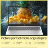 HP 15, AMD Ryzen 3 7320U, 8GB LPDDR5, 512GB SSD, Anti-Glare, Micro-Edge, 15.6-inch (39.6 cm), FHD, AMD Radeon Graphics, 1080p HD Camera, (Win 11, Silver, 1.59 kg), fc0154AU - Image 5