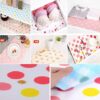Qolixs Plastic Polka Dot Non Slip Kitchen Drawer mat Shelf Sheets - Image 8