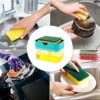 GOLWYN Plastic Soap Dispenser For Kitchen Accessories Items Dish - Image 4