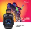 AKAI Partymate Bluetooth Party Speaker PM-80T|80W| Karaoke - Image 8