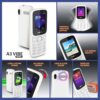 Lava A3 Vibe Dual Sim Keypad Mobile Phone | 1750mAh Big Battery | - Image 2