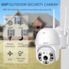 PKST Wi-Fi Smart Outdoor 360° PTZ Camera with Live Monitoring| - Image 3