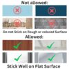 HomeWiz Plastic Kitchen Floating Shelf | Wall-Mounted, Self-Adhesive for Storage & Organising | Space-Saving, Durable, and No Drilling Required | Ideal Organizer for Toiletries or Small Items | Man - Image 6