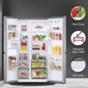 LG 694 L 4 Star Frost-Free Smart Inverter Compressor Side-By-Side - Image 4