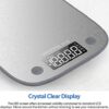 SIMPLETASTE Digital Food Kitchen Scale, Stainless Steel, Measures - Image 6