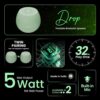 HAMMER Drop 5W Bluetooth Wireless Speaker with Twin Pairing, 1200 - Image 2