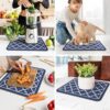 HomeCloud Dish Drying Mat for Kitchen Counter Hide Stain Super - Image 6