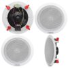 Powerlink 6.5-Inch 20-Watt Wired in Flush Mount Ceiling Speakers