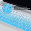 VNJ ACCESSORIES Keyboard Protector Silicone Skin Cover for HP 15 - Image 5