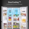 LG 694 L 4 Star Frost-Free Smart Inverter Compressor Side-By-Side - Image 6
