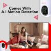 CP PLUS 3 MP Full HD Wi-Fi PT Security Video Camera | 360°View - Image 8