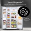 LG 694 L 4 Star Frost-Free Smart Inverter Compressor Side-By-Side - Image 10