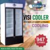 Rockwell 947Ltr, Double Glass Door Visi Cooler, Internal LED, - Image 2
