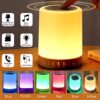 VOLTA INDIA Wireless Night Light LED Touch Lamp Speaker with - Image 3