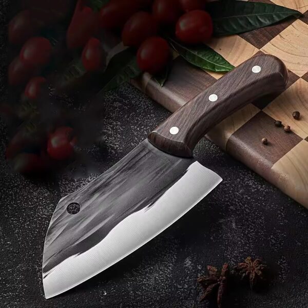 Machado 10" Handmade Serbian Forged Butcher Hunters Meat Cleaver - Image 4
