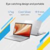 ASUS VivoBook 15 (2022), Intel Core i3-1215U, 12th Gen, 8GB RAM, 512GB SSD, FHD, 15.6"/39.62cm, Windows 11, Office 2021, Cool Silver, 1.7KG, X1504ZA-NJ322WS, Backlit KB Laptop - Image 7
