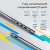 ASUS VivoBook 15 (2022), Intel Core i3-1215U, 12th Gen, 8GB RAM, 512GB SSD, FHD, 15.6"/39.62cm, Windows 11, Office 2021, Cool Silver, 1.7KG, X1504ZA-NJ322WS, Backlit KB Laptop - Image 8