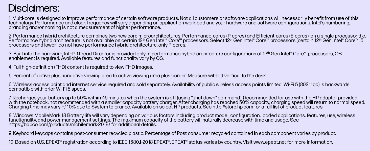 Disclaimer (without clickable links)