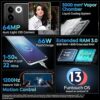 (Refurbished) iQOO Z7 Pro 5G (Blue Lagoon, 8GB RAM, 256GB Storage) | 3D Curved AMOLED Display | 4nm MediaTek Dimesity 7200 5G Processor | 64MP Aura Light OIS Camera | Segment's Slimmest & Lightest Smartphone - Image 3