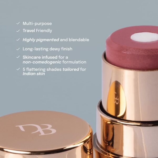 All Over You Multipurpose Stick - Pigmented, Dewy, Non-comedogenic | Vegan | All Skin Types | Hydrating and Long-Lasting - Mon Amour - Image 5