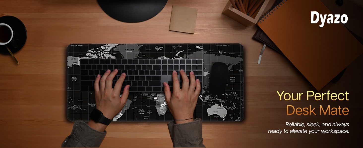 WORLD MAP DESK MAT-PRM
