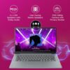 Lenovo IdeaPad Slim 3, Intel Core i5-12450H 12th Gen, 16GB RAM, 512GB SSD, FHD 250Nits, 14"/35.5cm, Windows 11, MSOffice 21, Grey, 1.37Kg, 83EQ005VIN,1Yr Warranty,Alexa Built-in,3 mon. GamePass Laptop - Image 5