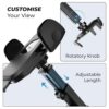 Kratos Grip X3 Premium Mobile Holder for Car with Back Button Unlocking Mechanism, Strong Suction Cup, 360° Rotatable,Car Mobile Holder for Wildshield and Dashboard, Compatible with 4 to 7" Smartphone - Image 8