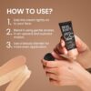 Swiss Beauty All-In-One Lightweight CC Cream with SPF 30 | Cover, Correct and Conceal | For Natural, Medium coverage | Shade- 05 Sand Beige, 25g | - Image 5