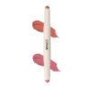 Swiss Beauty Craze Duo Non transferable Lipstick | 2-in-1 Long lasting Lip Colours with Satin Matte Finish | Shade- Peach Me Pink, 2g