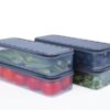 FRATELLI TENTI Italy 6 Fridge Storage Boxes Freezer Storage Containers, Container Kitchen Storage Set, Draining Crisper Refrigerator Food Box (1200 Ml(Pack Of 6), Transparent) (Polypropylene, 6) - Image 7