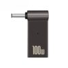 ETZIN 100W (4.0 * 1.35mm) Type C Female to DC Converter for Asus X201E, X553S, X200LA, Fast Charging Type C to Asus Replacement Laptop PD Adapter