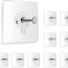 Wall Hooks for Hanging, Self Adhesive Heavy Duty Wall Hooks, Wall Hangings, Kitchen Accessories (Frame Hook, Pack of 5)