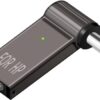 FACTOTECH USB C to Smart Tip Connector 4.5 x 3.0mm for HP Laptops 100w PD Converter USB C to Smart Tip Connector