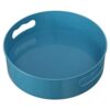 Multi-Purpose 360° Rotating Organizer Tray/Kitchen Organizer/Multi- Function Rotating Tray/Cosmetics Organizer (Blue, Pack of 1, Plastic) - Image 4