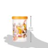 Aristo Storewell104 Air-Tight Storage Container For Kitchen, Plastic Jar For Storing Spices, Snacks, Grains, Dals- 720 ML (2 pcs set) - Image 4