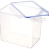 Aristo Lock & Fresh 304 Plastic Storage Container For Storing grains, pulses, rice, wheat etc - 4400 ML, Transparent Clear, large (LOCK&FRESH304) (22 x 15.5 x 19cm) - Image 3