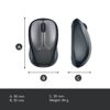 Logitech M235 Wireless Mouse, 1000 DPI Optical Tracking, 12 Month Life Battery, Compatible with Windows, Mac, Chromebook/PC/Laptop Colt Glossy - Image 7