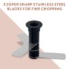 Borosil EazyPull Chopper with 3 Blades, Pull Chopper with Durable String, Mini Chopper for Kitchen, for Chopping Vegetables, Leafy Greens & Herbs, BPA-Free, Unbreakable 600 ml Chopping Bowl - Image 5
