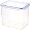 Aristo Lock & Fresh 304 Plastic Storage Container For Storing grains, pulses, rice, wheat etc - 4400 ML, Transparent Clear, large (LOCK&FRESH304) (22 x 15.5 x 19cm)