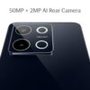 Lava Blaze 3 5G (Glass Blue, 6GB+128GB) | Segment's Fastest 5G Smartphone | Dimensity 6300 Processor | 90Hz Display | 50MP+2MP AI Camera with Vibe Light | 5000 mAh | Special Discount on All Banks - Image 3