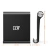 Elv Foldable, Portable, Tablet/Phone Stand. Compatible Phone Holder for iPhone, Android, Samsung, OnePlus, Xiaomi, Oppo, Vivo, Asus. Perfect for Bed,Office, Home,Gift and Desktop (Black) - Image 3