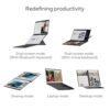 ASUS Zenbook Duo,14" 3K OLED, Touch Screen Laptop,Intel Core Ultra 9,(32GB RAM/1 TB SSD/Intel Arc iGPU/Windows 11/MS Office 365 Basic(1Year)*/Office Home 2024/Inkwell Gray/1.65 Kg),UX8406CA-PZ106WS - Image 6